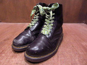 MADE IN ENGLAND Dr.Martens 8ホールブーツ黒●230321k7-w-bt-23cmドクターマーチン革靴ブーツ英国製レディース