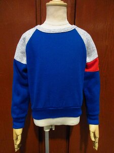 ビンテージ80's●DONMOORキッズ裏起毛ラグランスウェットsize 6●230315c2-k-sws 1980s子供服古着トレーナー