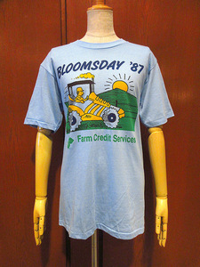 ビンテージ80’s●DEADSTOCK Farm Credit ServicesプリントTシャツsize M●230322k1-m-tsh-ot 1980sデッドストック古着