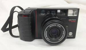 【中古現状品ジャンク】★MINOLTA Auto Focus AF-Tele QUARTZ DATE フィルムカメラ 本体/ストラップ