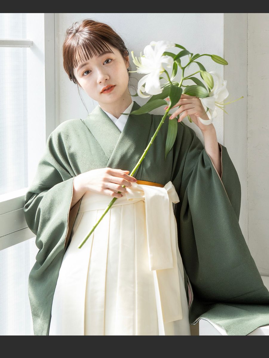 当店の記念日 kimonomachi 袴セット 刺繍 袖丈75×袖幅34(裄丈68)豪華