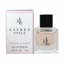 【中古】 RALPH LAUREN ラルフローレン STYLE スタイル COOL クール 香水 ミニボトル 3本セット EDP EDT 計15ml(7.5×2本) NT Bランク_画像3