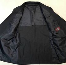 アウトレット価格【新品】紳士服　背広　ストライプスーツ　セットアップ/AB7 サイズXL/グレイ系/ノーベンツ 2タック★格安なのに絶品★_画像4