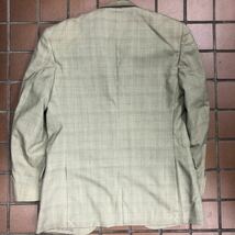 アウトレット価格【新品★激安】紳士服　背広　お洒落スーツ/未使用　激安/A5 サイズM/チェック柄　千鳥格子柄/サイドベンツ 2タック 春夏_画像6