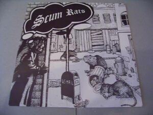 Scum Rats 7ep 1990 Rumble Records.. サイコビリー ロカビリー