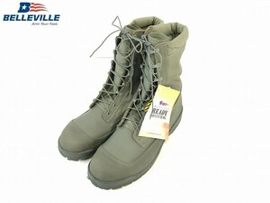 【米軍放出品】☆未使用品 Belleville コンバットブーツ 630ST 14.0W(32.0cm) ASTM F2413-05鋼鉄先芯 セーフティーブーツ (100)☆CC9G