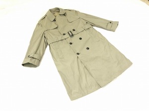 【米軍放出品】☆トレンチコート ジャケット 42S ベルト ライナー 制服 ミリタリー 海兵隊 (80) ☆BC21KK-W