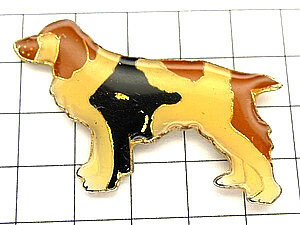 ピンバッジ・３色の毛色の大型犬◆フランス限定ピンズ◆レアなヴィンテージものピンバッチ