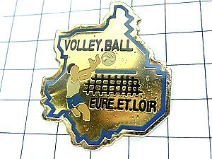 Pin Badge Volleyball Player ◆ France Limited Pins ◆ Редкий винтажный штифт