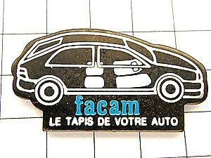  pin badge * car carpet company * France limitation pin z* rare . Vintage thing pin bachi