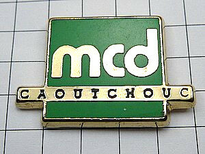 ピンバッジ・タイヤ会社ｍｃｄ◆フランス限定ピンズ◆レアなヴィンテージものピンバッチ