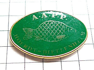  pin badge *.... fish one pcs * France limitation pin z* rare . Vintage thing pin bachi