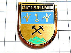 ピンバッジ・小麦や鍵や金槌の紋章◆フランス限定ピンズ◆レアなヴィンテージものピンバッチ