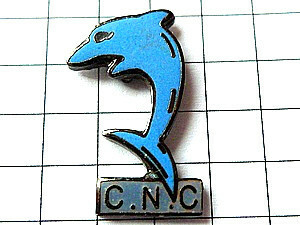  pin badge * dolphin sea pig Dolphin blue * France limitation pin z* rare . Vintage thing pin bachi