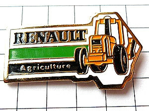  значок * Renault. трактор машина * Франция ограничение булавка z* редкость . Vintage было использовано булавка bachi