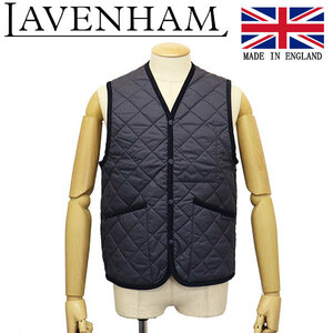 LAVENHAM (ラベンハム) SLJ1051 DUBLIN MENS RC ダブリン メンズ キルティングベスト G96 SUFFOLK NAVY イギリス製 LH011 XL