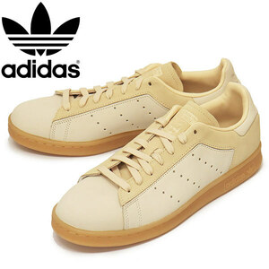 adidas (アディダス) HQ6831 STAN SMITH RIFTA スタンスミス スニーカー ワンダーホワイトxサンドストレータxガム AD213 28.0cm