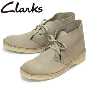 Clarks (クラークス) 26155527 Desert Boot メンズ スエード デザートブーツ Sand Suede CL074 UK8.5-約26.5cm