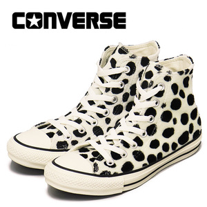 コンバース レディース メンズ スニーカー オールスター ダルメシアン ファー ハイカット オフホワイト converse allstar DALMATIANFUR hi