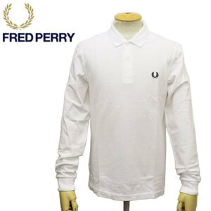 FRED PERRY (フレッドペリー) M6006 The Fred Perry Shirt 長袖 ポロシャツ FP515 100WHITE XL