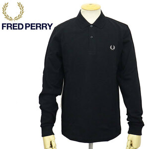 FRED PERRY ( Fred Perry ) M6006 The Fred Perry Shirt polo-shirt with long sleeves FP515 906BLACK XL