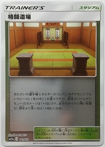 ポケモンカードゲームSM12a 161/173 格闘道場(ミラー)