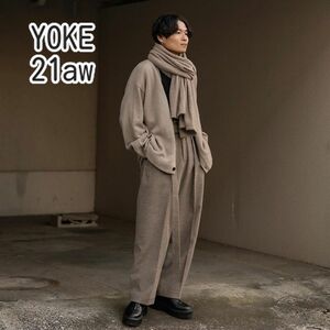 YOKE 21aw attic 別注 カシミヤ カーディガン CASHMERE CARDIGAN ニット stein