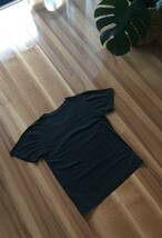 男女兼用 Tシャツ・ダメージ加工・ブラック・レディース XL～XXL(メンズM程度)・Tee shirt・送料無料_画像3