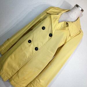 B073■MARELLAマレーラ★イエロー★ショートコートジャケット■42