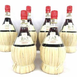 送料300円(税込)■dy044■赤ワイン F.LLI GRATI VILLA GALIGA CHIANTI 2018 750ml 6本【シンオク】の画像1