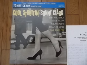 ★BLUE NOTE 1588 両溝モノラル 200g重量盤！プレミアム復刻 ソニー・クラーク SONNY CLARK／COOL STRUTTIN ブルーノート MONO