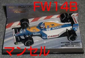 1/43 ウイリアムズ ルノー FW14B マンセル 1992 WILLIAMS RENAULT チャンピオン WC