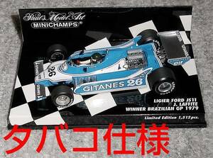 タバコ仕様 1/43 リジェ フォード JS11 ラフィー 1979 LIGIER FORD