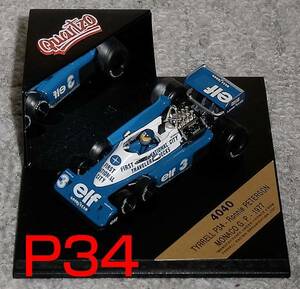 4040 1/43 ティレル P34 ピーターソン モナコGP 1977 TYRRELL FORD フォード