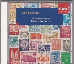 ★CD EMI ワールド・アンコール! マリス・ヤンソンス(MARISS JANSONS) ベスト オスロ・フィルハーモニー管弦楽団
