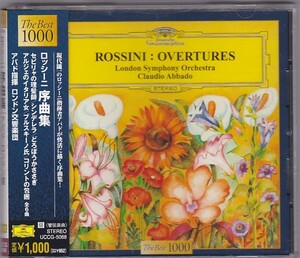 ★CD DG ロッシーニ:序曲集(セビリャの理髪師.シンデレラ.どろぼうかささぎ)他 *クラウディオ・アバド(Claudio Abbado).ロンドン交響楽団