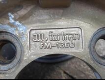 B-0073 旧車 激レア　希少 13インチ　Fortran　FM-1360　メッシュホイール　4本セット_画像3