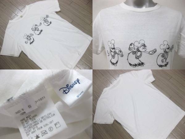 名作 本物 美品 Ron Herman ロンハーマン Disney ミッキー ミニー Tシャツ Ｓ