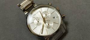 * free shipping prompt decision * Calvin Klein (Calvin Klein) K2G 271 stainless steel men's wristwatch 