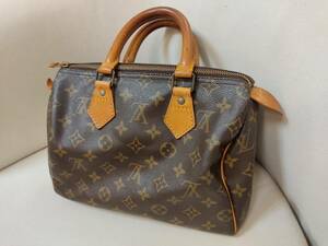 ★即決★ルイ・ヴィトン【M41528】モノグラム スピーディー　25 ハンドバッグ LOUIS VUITTON　旧型　訳有品