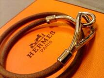 ★送料無料即決★HERMES(エルメス)ジャンボブレス ブレスレット　シルバー_画像3