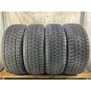 7～8分山 ブリヂストン BLIZZAK DM-V2 235/55R20 102Q 4本/札幌市手渡し可/中古スタッドレスタイヤ(冬タイヤ) RX ムラーノ B1_QP_139