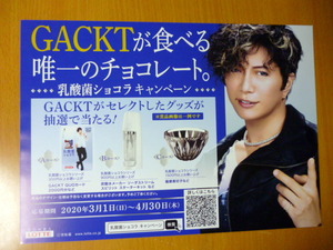 ガクト 　Gackt　　非売品　　ポスター