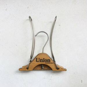 アメリカ製 ヴィンテージ 折りたたみハンガー "UNION" 1940年代 / Vintage Folding Hanger (2)