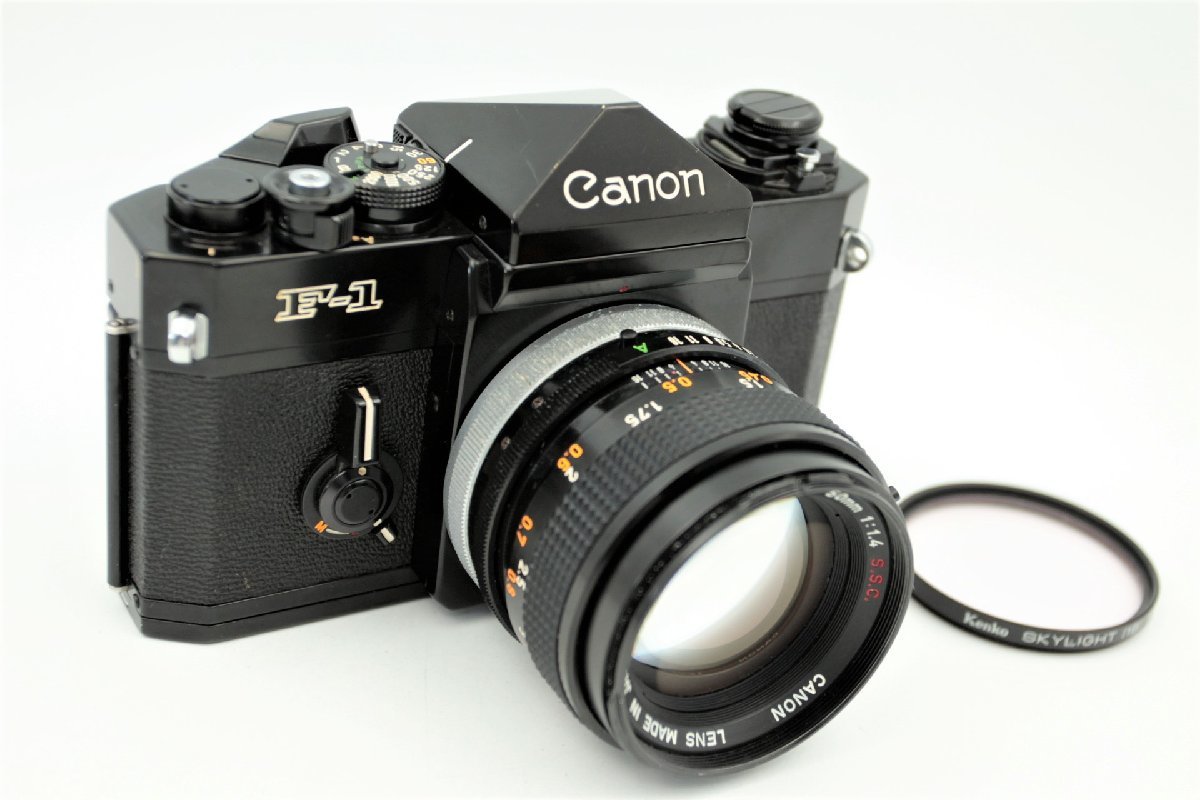新作 F-1 NEW Canon キヤノン +sekor 45 110 c フィルムカメラ