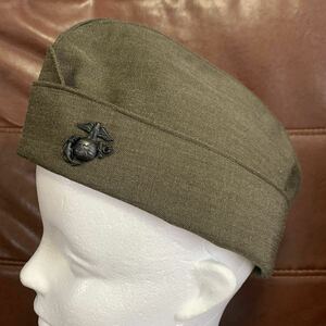 沖縄 米軍放出品 米軍実物 US MARINE OFFENCE LOGISTICS AGENCY CAP GARISSON ドレス キャップ 7 (管理番号W34)