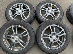 バリ溝　スタッドレス4本セット　ホイール付き ヨコハマ　ice GUARD ig60 155/65R14 14×4.5J オフセット46