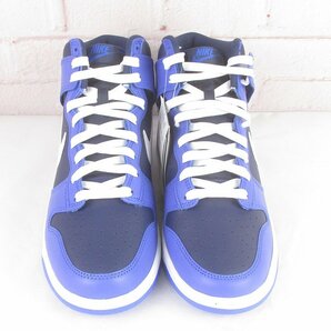 YF13748 NIKE ナイキ ダンク HI レトロ スニーカー DJ6189-400 US9.5/27.5cm 未使用の画像2