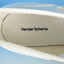 LYF13848 Hender Scheme エンダースキーマ rubber pit ラバーピット ラバーシューズ 4 未使用_画像9