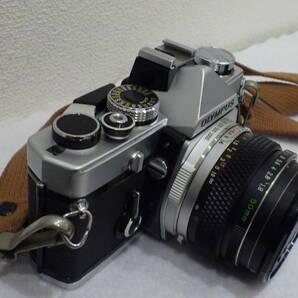 【5736】 OLYMPUS/オリンパス OM-1 フィルムカメラ OM-SYSTEM F. ZUIKO AUTO-S 1:1.8 f=50㎜ 動作未確認の画像2